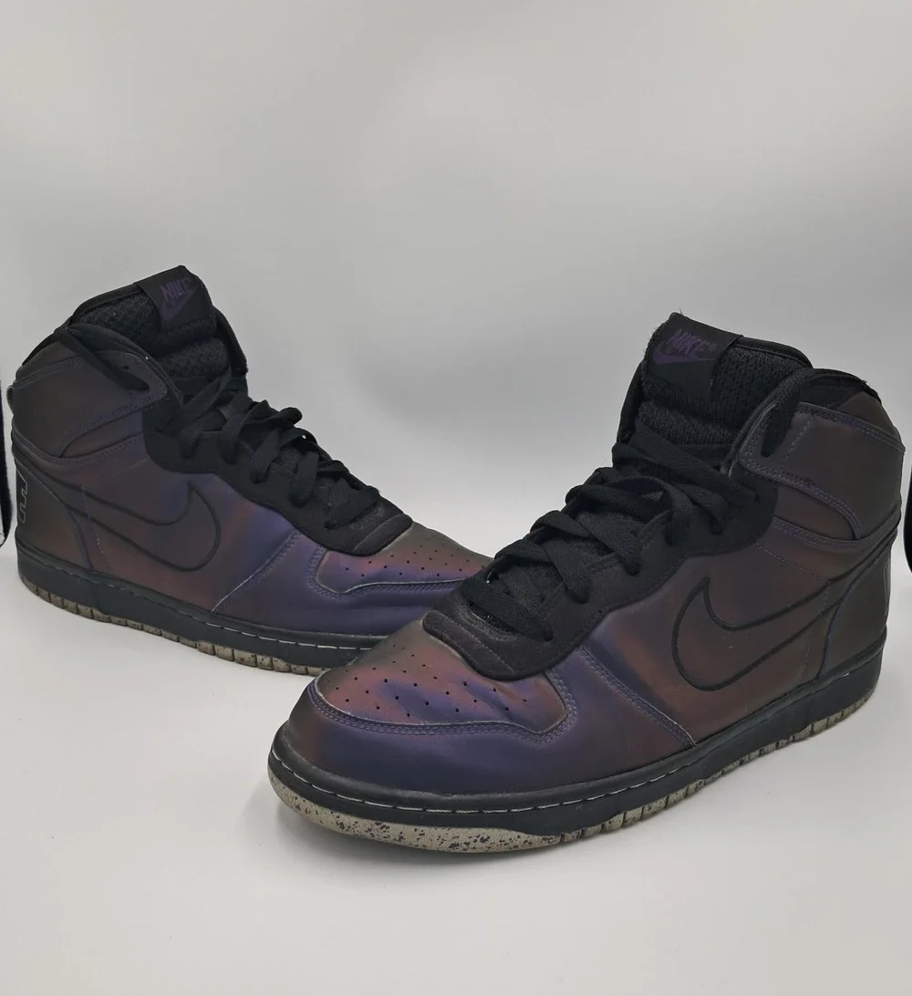 Size 13 - Vtg Nike Big High LE 'House of Hoops -Eggplant' - 375665-501